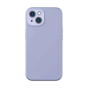 Husa Baseus Liquid Silica Gel pentru iPhone 14 Plus (lavandă) +folie sticla + kit de curățare