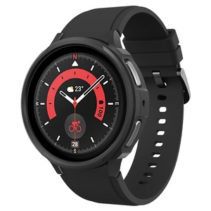 Husa Spigen Galaxy Watch Liquid MATTE 5 Pro (45 Mm) Air Black