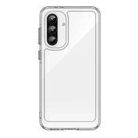 Husă pentru spațiul cosmic pentru husă Samsung Galaxy A36 cu ramă flexibilă - transparentă