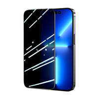 folie sticla iPhone ecran Joyroom Knight 2.5D TG de confidențialitate pentru 14 Plus cu filtru anti-spionaj pentru întreaga cu ramă clară (JR-P03)