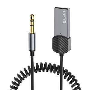 TECH-PROTECT ULTRABOOST ULTRABOOST BLUETOOTH AUX AUDIO ADAPTOR CABLU AUDIO GRI