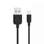 Cablu USAMS USAMS USB-A Lightning U-Turn 1m 2A IPUSBXD01 US-SJ097 Negru