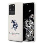 Husa US POLO Samsung Galaxy S20 Ultra Silicone Collection White Case