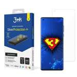 Antimicrobial Screen protector 3MK Motorola Edge Mounted on Silver Protect Wet
