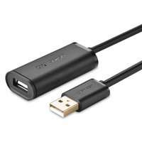 Ugreen USB 2.0 (female) - USB (male) Active Repeater Extension Cable with Chipset 10 m black (US121 10321)
