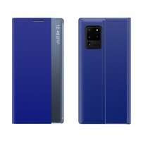 New Sleep Case cover husa cu capac cu flip cover cu funcție de stand Samsung Galaxy A72 4G albastru