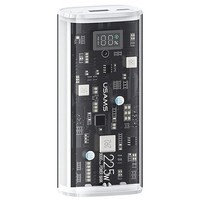 USAMS Powerbank 9000mAh PD 20W QC3.0+PD Dual-Port Fast Charge alb/alb 10KCD18902 (US-CD189)