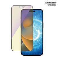 Szkło iPhone PanzerGlass Ultra-Wide Fit 14 Pro Max 6.7" Protecție ecran antibacteriană Aliniere ușoară inclusă Anti-lumină albastră 2794