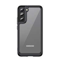 Outer Space Case husa pentru Samsung Galaxy S22+ (S22 Plus) carcasă rigidă cu ramă de gel negru