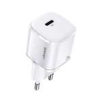 Incarcator USAMS 1xUSB-C T36 Mini PD3.0 20W Fast Charging CC124TC02 US-CC124 Alb