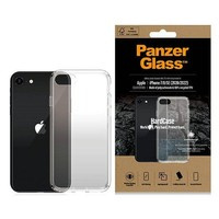 Case iPhone PanzerGlass Hard SE 2022 / SE 2020 / 7 / 8 Antibacterian Military grade Tangerine transparent 0377