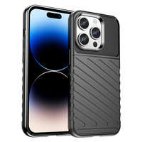 Case husa iPhone Thunder 14 Pro Max caz blindat negru