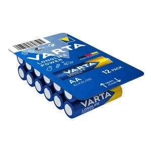 Baterie Alkaline VARTA R6 (AA) 12 buc. Durată lungă de viață