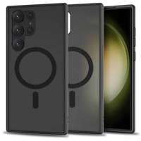 Husa Mag MagSafe MATTE TECH-PROTECT MAT GALAXY S23 ULTRA NEGRU