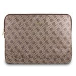 GUESS Case Laptop Sleeve 13 UPTOWN 4G Brown Case