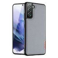 Husa Dux Ducis Fino este realizata din material nailon pentru Samsung Galaxy S22 + (S22 Plus) albastru