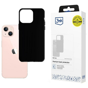 3mk Matt Case iPhone 14 Max 6.7" negru/negru