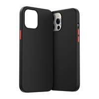 Joyroom Color Series husa de protecție pentru iPhone 12 mini negru (JR-BP798)