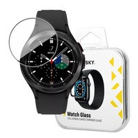 szkło Galaxy Watch Wozinsky Watch Glass hibrid pentru Samsung 4 44 mm negru