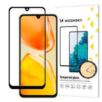 folie sticla ecrancase Wozinsky Full Glue Vivo X80 Lite / V25 pentru întreg cu cadru negru ( prietenos)
