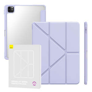 Husa protecție Baseus Minimalist pentru iPad Pro (2018/2020/2021/2022) de 11 inchi (violet)
