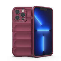 Mag Case husa iPhone ic Shield pentru 13 Pro Max capac flexibil blindat pentru 13 Pro Max burgundy