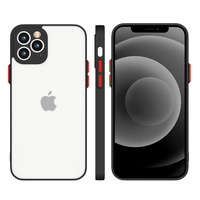Milky Case silikonou flexibil translucid husa pentru Samsung Galaxy S21+ 5G (S21 Plus 5G) negru
