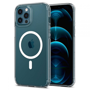 Husa SPIGEN iPhone 12 Pro Max Ultra Hybrid Mag Alb Case