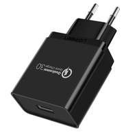 incarcator Adaptor de alimentare Ugreen USB-A QC3.0 18W negru (CD122)
