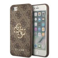 iPhonecase Guess GUHCI84GMGBR 7/8/SE 2020/2022 maro/maro maro tare 4G Big Metal Logo