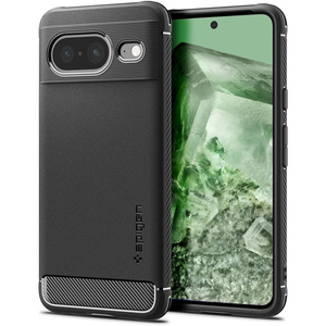 Husa Spigen Rugged Armor Google Pixel 8 MATTE Negru Case