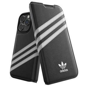 Adidas OR Booklet Case PU iPhone 14 Pro negru negru alb / alb negru alb 50196