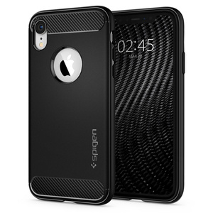 Husa SPIGEN  Rugged Armor Apple Iphone Xr Matte Black Black Case