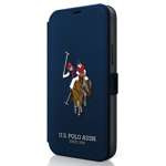 Husa US POLO Apple iPhone 12 12 12 Pro Polo Embroidery Collection albastru marin Case