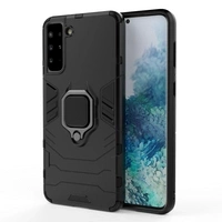 Inel Armor blindat hibrid husa husă + magnetyczny suport Samsung Galaxy S22+ (S22 Plus) negru