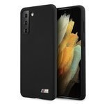 Husa BMW BMW Samsung Galaxy S21 Silicone M Collection BMHCS21SMSILBK Negru Case