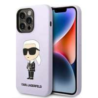 Husa Karl Lagerfeld iPhone 14 Pro Max 6.7" hardcase violet/purpuriu silicon Ikonik