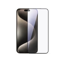 Joyroom JR-MLG0276 2.5D HD Sticla securizata rezistenta la praf cu cadru negru pentru iPhone 15/16