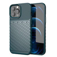 Thunder Case flexibil blindat flexibil husa husa iPhone 13 Pro Max verde