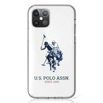 US POLO Case Apple iPhone 12 Mini Big Shiny Logo USHCP12STPUHRWH White Case