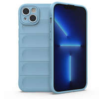 Husa Mag Case husa iPhone ic Shield to 14 Plus capac armat flexibil albastru deschis Case