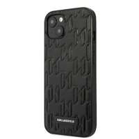 Husa Apple iPhone KARL LAGERFELD 13 Mini Monogram Placă Monogramă Negru Hardcase