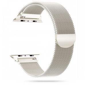 Strap Tech-protect Milaneseband Apple Watch 4 / 5 / 6 / 6 / 7 / 8 / 9 / 9 / Se / Ultra 1 / 2 (42 / 44 / 45 / 49 mm) Starlight