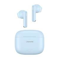 Casti USAMS Bluetooth 5.3 TWS US Series Dual mic wireless albastru/albastru BHUUS03