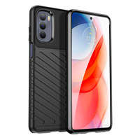 Thunder Case flexibil blindat flexibil husa capac Motorola Moto G Stylus 2022 negru