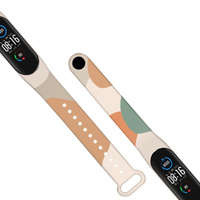 Curea Moro brățară pentru Xiaomi Mi Band 6 / Mi Band 5 silikonou strap brățară de ceas model 8