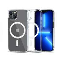 Husa MagSafe iPhone Tech-protect Flexair Hybrid 14 transparent