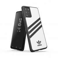 Husa Case Adidas OR Moudled PU Sam S20+ alb negru / alb negru 38623
