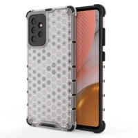 Honeycomb husa husă blindată cu ramă de gel Samsung Galaxy A72 4G transparent