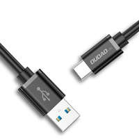 Dudao cablu Cablu de încărcare rapidă de la USB la USB tip C Super Fast Charge 1 m negru (L5G-Black)
